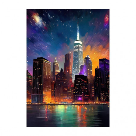 Wandbild 'New York   die Zukunft'