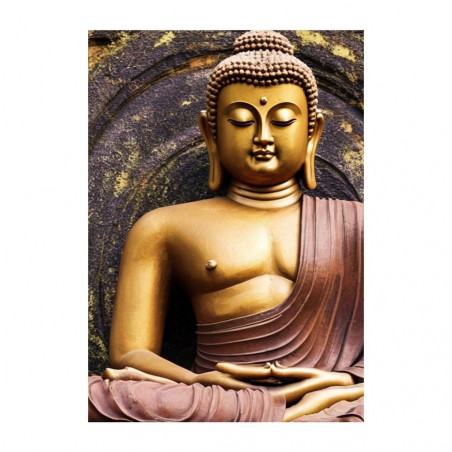 Wandbild 'Authentische Buddha Figur'