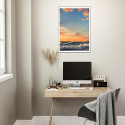 Wandbild 'Der Sonnenuntergang'