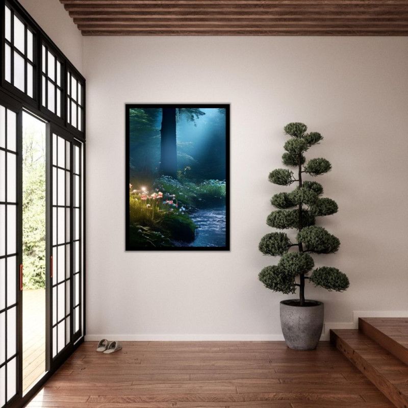Wandbild 'Die Schönheit des Waldes'