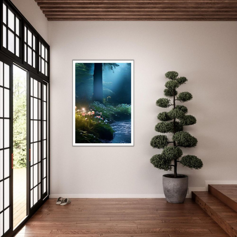 Wandbild 'Die Schönheit des Waldes'