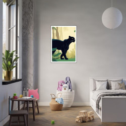 Wandbild 'Unser liebevollen Dschungel Jaguar'