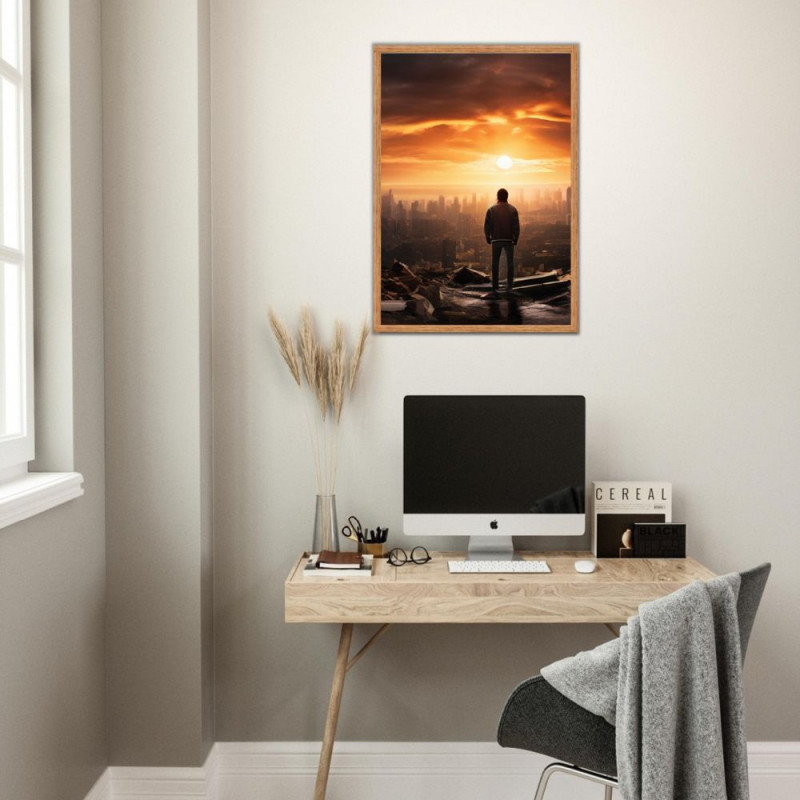 Wandbild 'Das Ende aller Dinge auf unserer Welt'