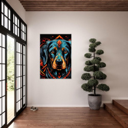 Wandbild 'Der Hund'