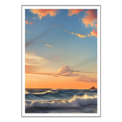 Wandbild 'Der Sonnenuntergang'