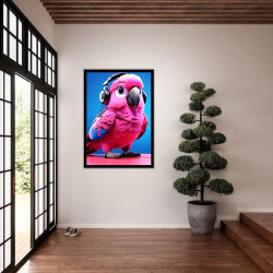 Wandbild 'Papagei   Unsere süssen Tiere'