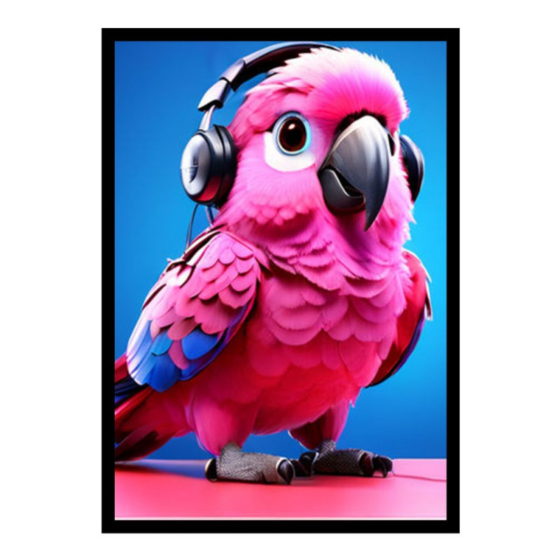 Wandbild 'Papagei   Unsere süssen Tiere'