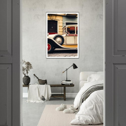 Wandbild 'Spielzeugautos in Szene gesetzt'