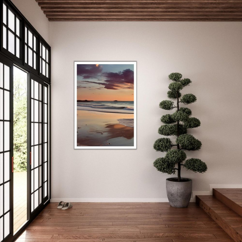 Wandbild 'Der Sonnenuntergang'