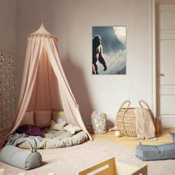 Wandbild 'Der Yeti in den Bergen'