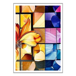 Wandbild 'Die schönen Schachbrettblumen'
