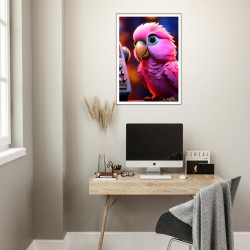 Wandbild 'Unsere süssen Tiere   Papagei'