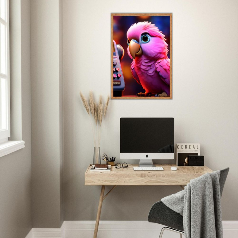 Wandbild 'Unsere süssen Tiere   Papagei'