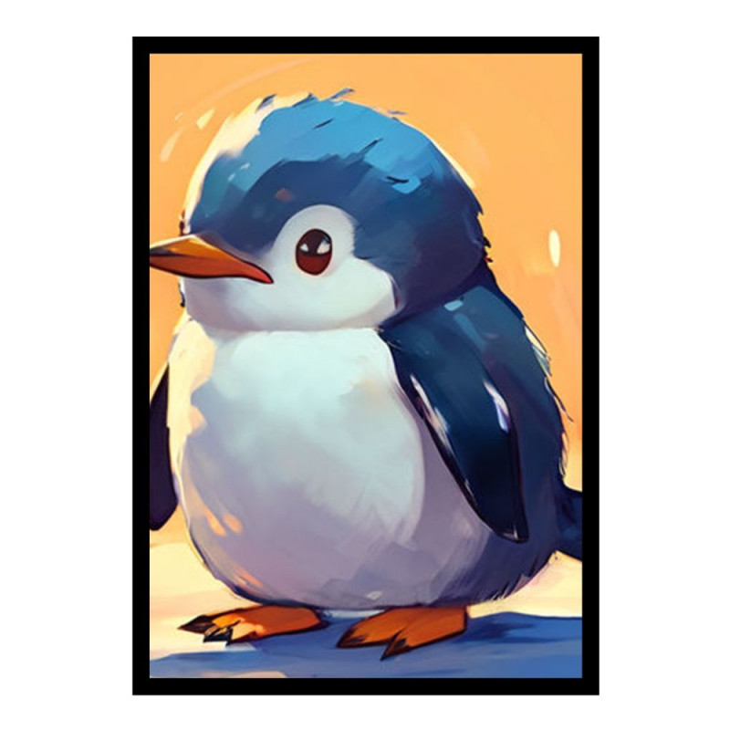 Wandbild 'Pinguin Chip unterwegs in die weite Welt'