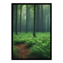 Wandbild 'Die Sehnsucht nach Wald'