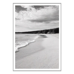 Wandbild 'Verlassener Strand'