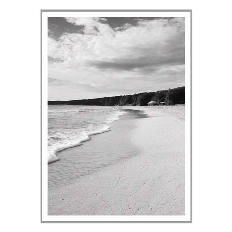 Wandbild 'Verlassener Strand'