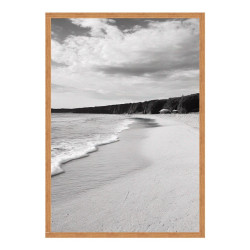 Wandbild 'Verlassener Strand'