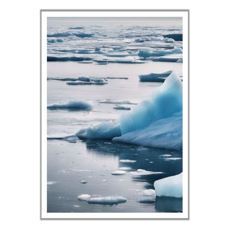 Wandbild 'Die letzte Eisscholle'