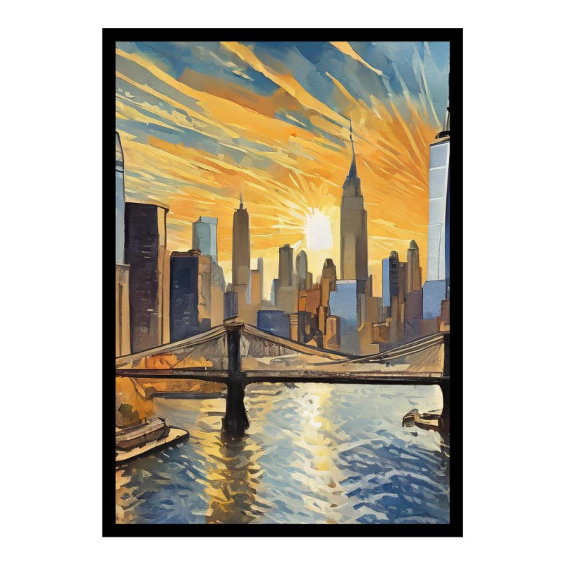 Wandbild 'Hyperrealismus in New York'