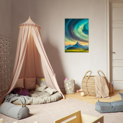 Wandbild 'Kosmische Farbenvielfalt'