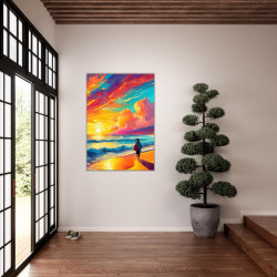 Wandbild 'Emotionaler Sonnenuntergang'