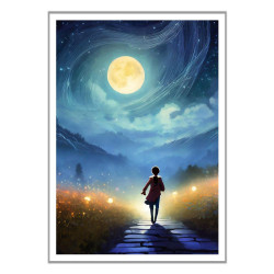 Wandbild 'Das Nachtgeflüster'