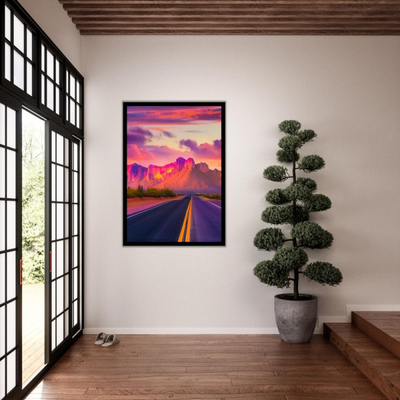 Wandbild 'Beeindruckende Skyline von Arizona'