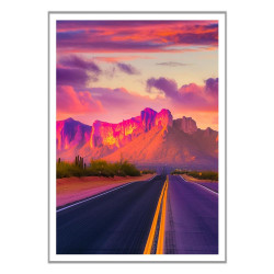 Wandbild 'Beeindruckende Skyline von Arizona'