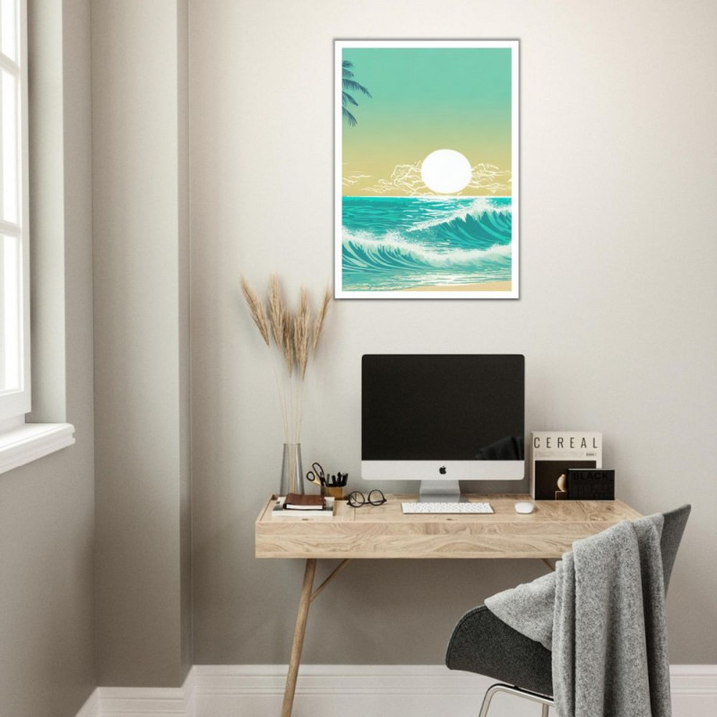 Wandbild 'Tropisches Traumparadies'