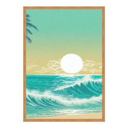 Wandbild 'Tropisches Traumparadies'