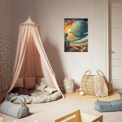 Wandbild 'Abenteuer ins Unbekannte'