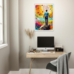 Wandbild 'Lebendige Farbinspiration'