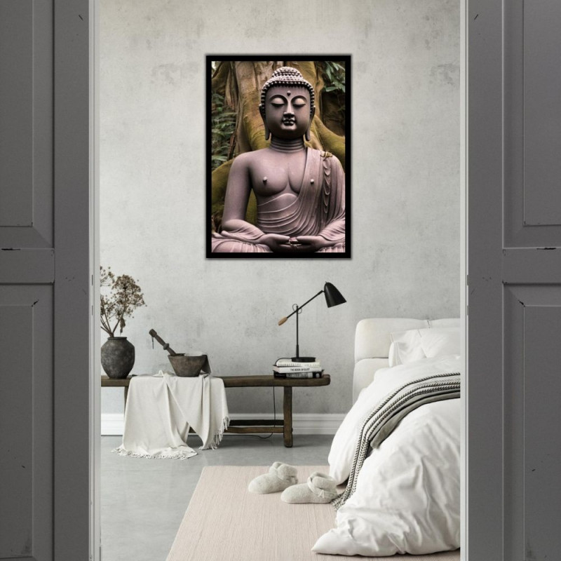 Wandbild 'Die Entspannung des Buddha'