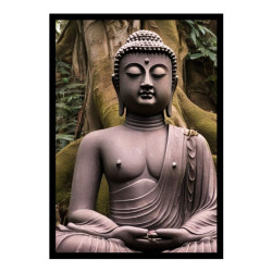 Wandbild 'Die Entspannung des Buddha'