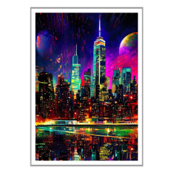 Wandbild 'New York   die schöne Stadt'