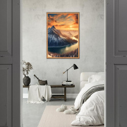 Wandbild 'Alpenzaubert'