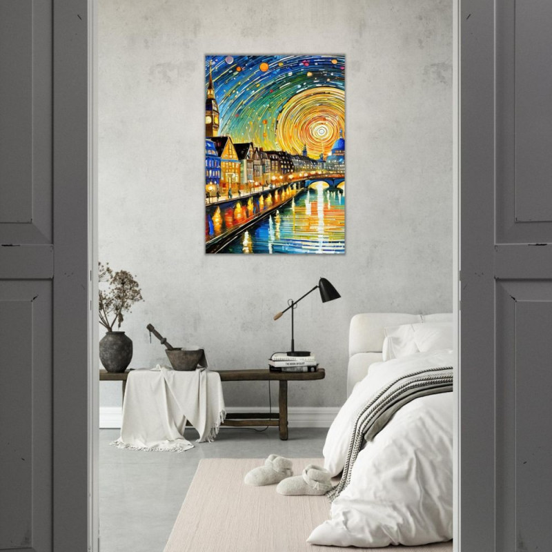 Wandbild 'London – Realistische Darstellung'