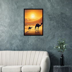 Wandbild 'Mystische Wüste'