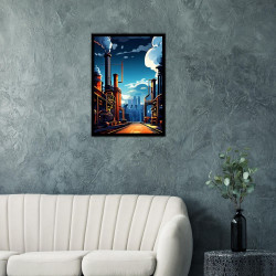 Wandbild 'Die Welt der Fantasie Landschaft