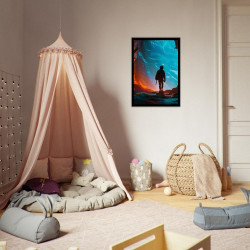 Wandbild 'Entdecker einer unbekannten Welt'
