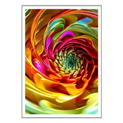 Wandbild 'Die Blumenzirkulation   Vermischung'