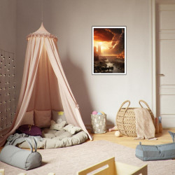 Wandbild 'Das illustratorische Ende der Welt'