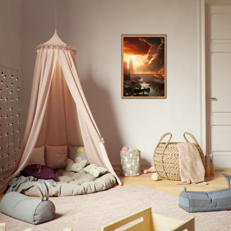 Wandbild 'Das illustratorische Ende der Welt'