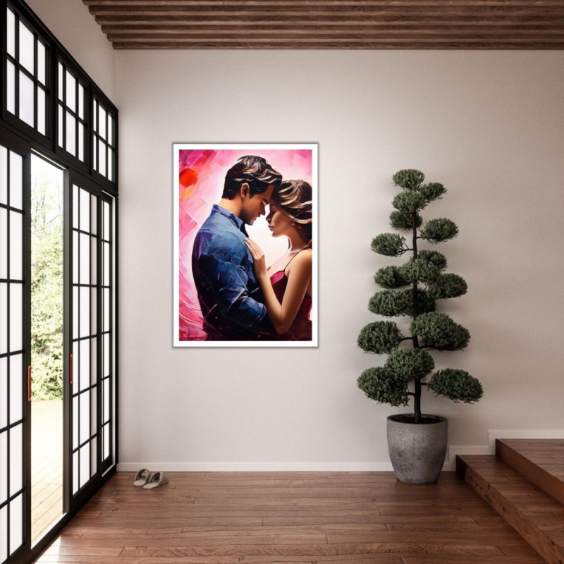 Wandbild 'Die Kunst der Liebe'